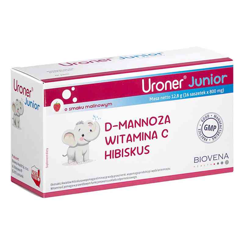 Uroner Junior 16  od BIOVENA HEALTH SP. Z O.O. PZN 08305860