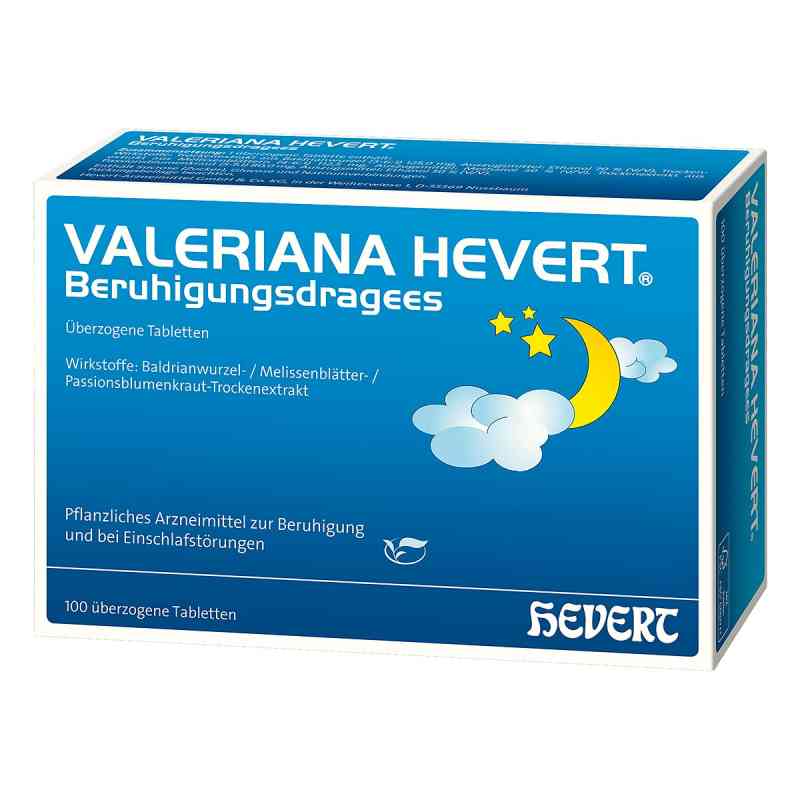 Valeriana Hevert drażetki uspokajające 100 szt. od Hevert-Arzneimittel GmbH & Co. KG PZN 00761957