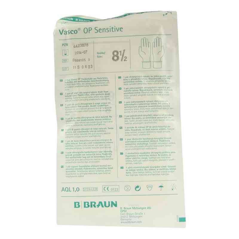 Vasco Op Handschuhe puderfrei Gr.8,5 steril 2 szt. od B. Braun Melsungen AG PZN 04423878