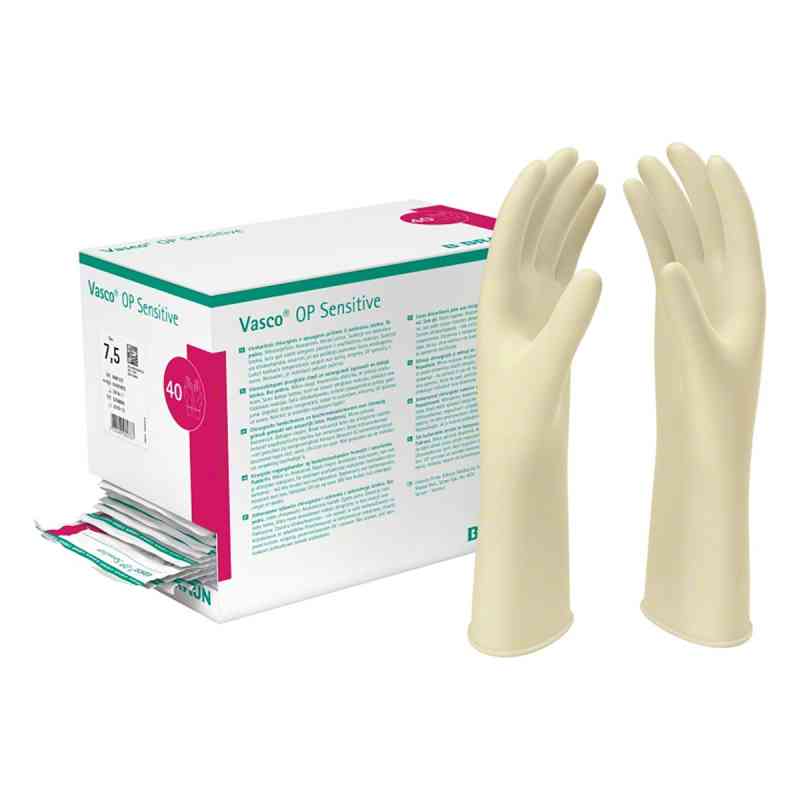 Vasco Op Handschuhe sensitive Gr.9 2 szt. od B. Braun Melsungen AG PZN 00539555