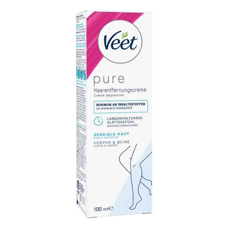 Veet Sensitive krem do depilacji skóry wrażliwej 100 ml od Reckitt Benckiser Deutschland Gm PZN 07768307