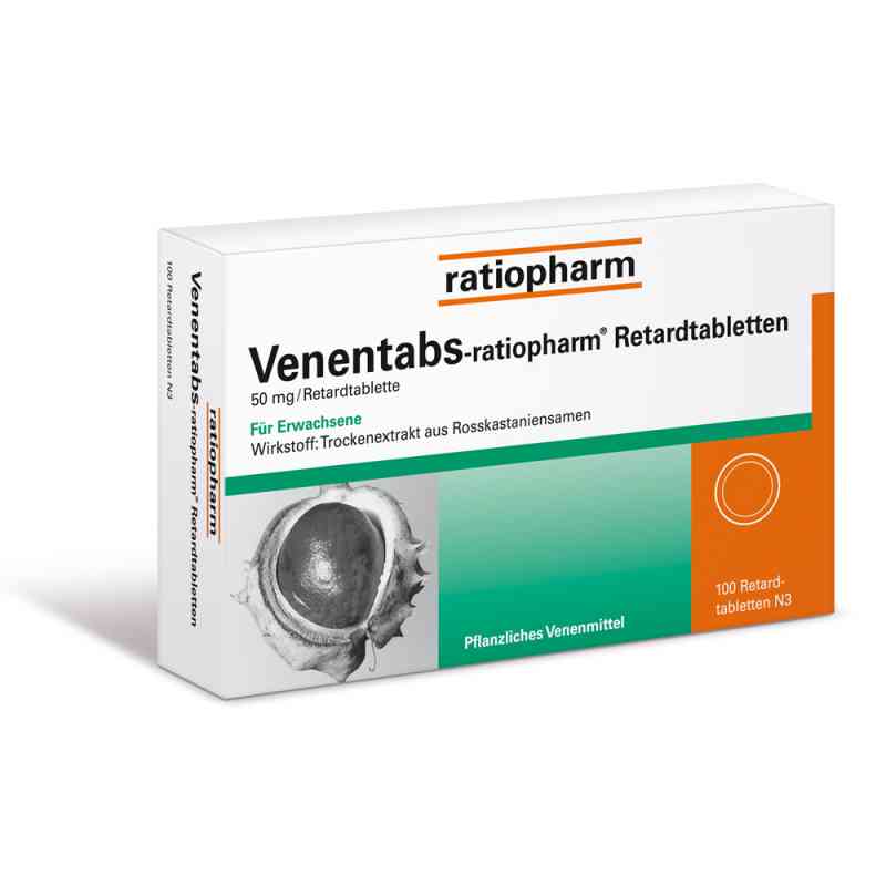 Venentabs ratiopharm Retardtabl. 100 szt. od ratiopharm GmbH PZN 06680786