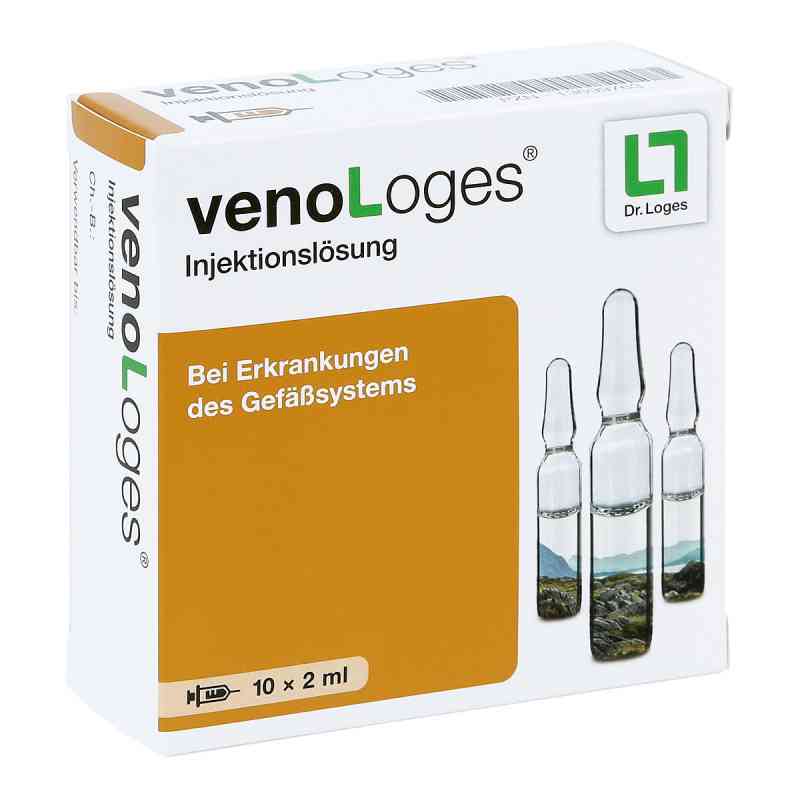 Veno Loges Injektionslösung ampułki 10X2 ml od Dr. Loges + Co. GmbH PZN 13699763