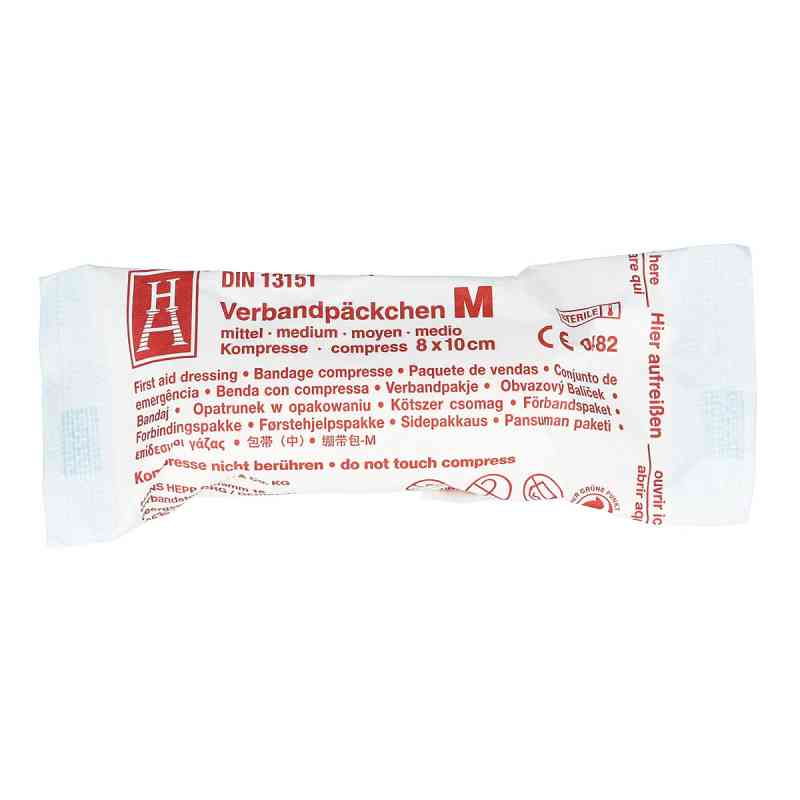 Verbandpaeckchen steril 8 x 10 cm M 1 szt. od Brinkmann Medical ein Unternehmen der Dr. Junghans PZN 03160810