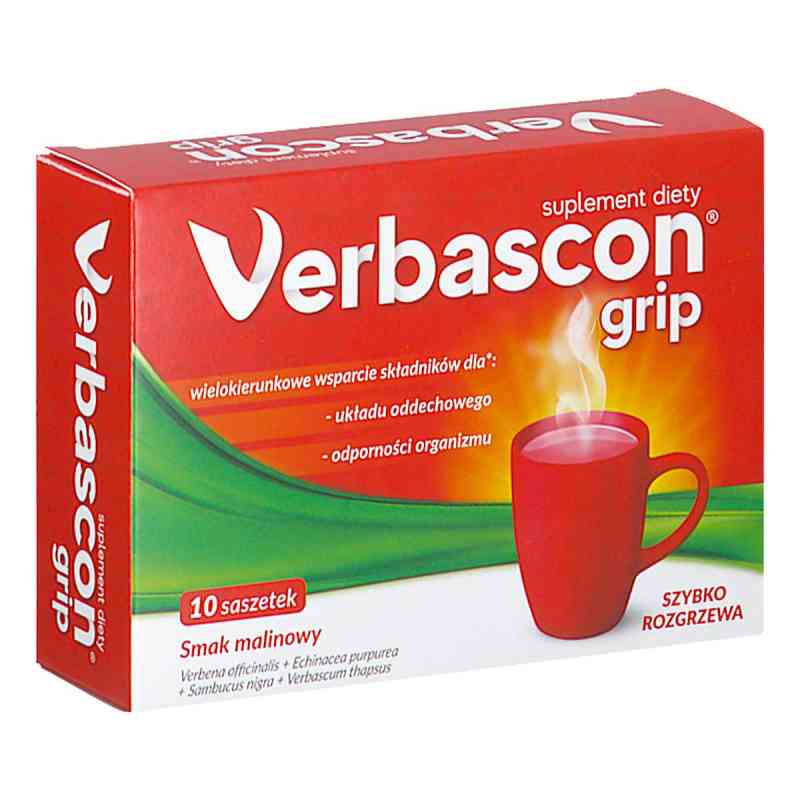 Verbascon Grip saszetki 10  od POLSKI LEK  PZN 08304652