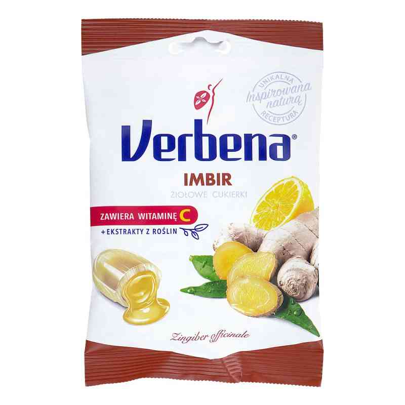Verbena cukierki imbirowe 60 g od IDC HOLDING A.S. PZN 08305286