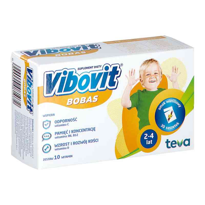 Vibovit Bobas waniliowy saszetki 30 sasz. od  PZN 08302528
