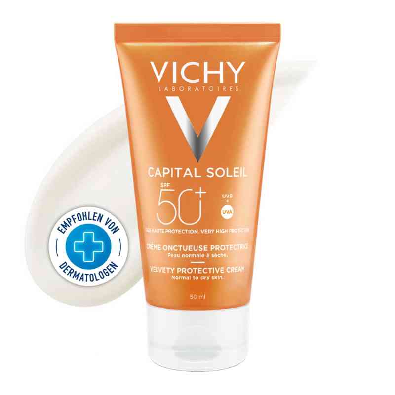 Vichy Capital Soleil aksamitny krem do twarzy SPF 50+ 50 ml od L'Oreal Deutschland GmbH PZN 01843249