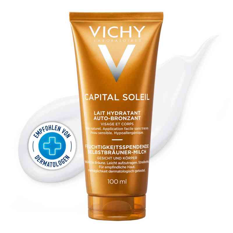 Vichy Capital Soleil brązujące mleczko nawilżające twarz i ciało 100 ml od L'Oreal Deutschland GmbH PZN 05589233