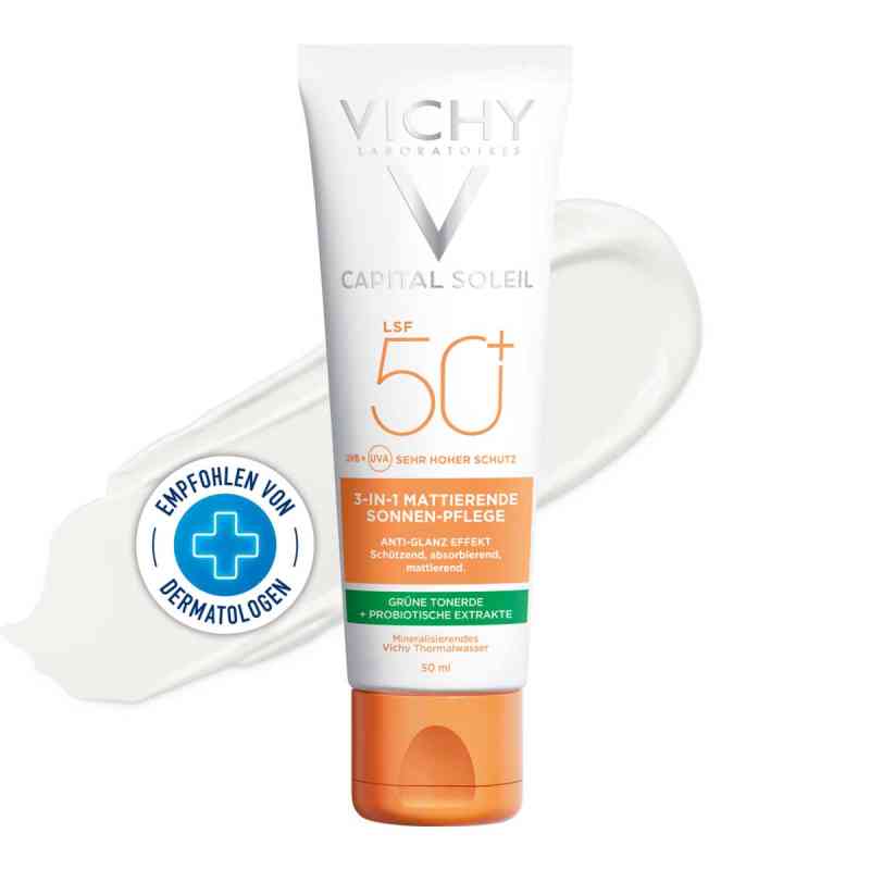 Vichy Capital Soleil matt. 3w1 ochronny krem matujący do twarzy  50 ml od L'Oreal Deutschland GmbH PZN 15881495