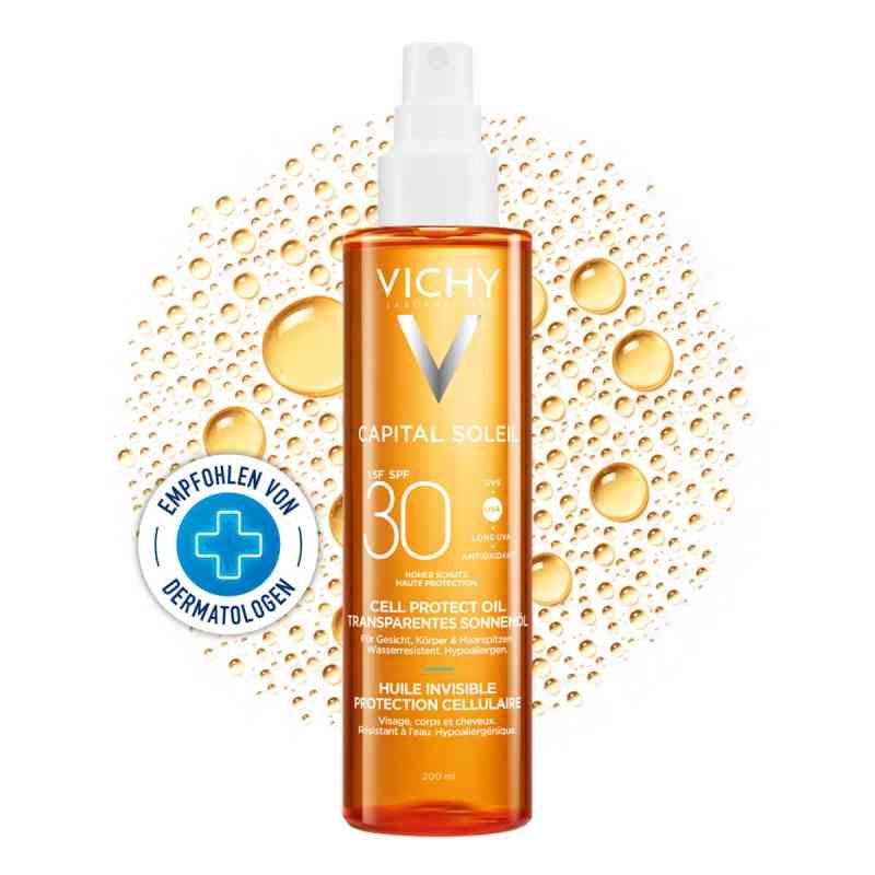 Vichy Capital Soleil Olejek przeciwsłoneczny SPF 30 200 ml od L'Oreal Deutschland GmbH Geschäftsbereich VICHY PZN 19504051