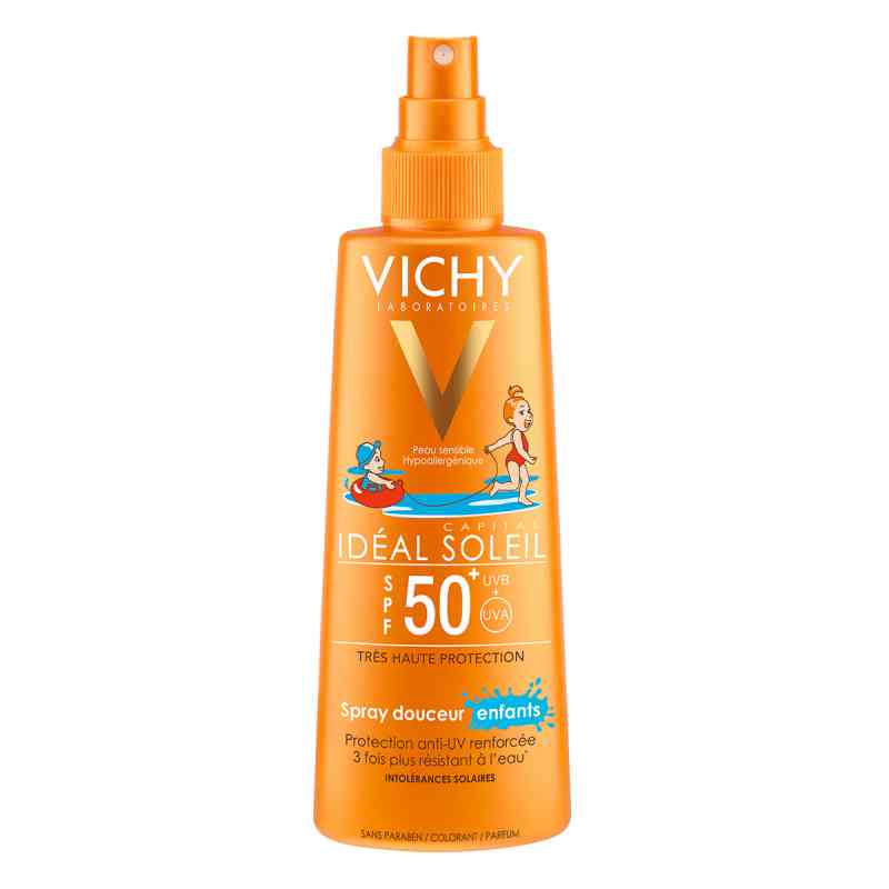 Vichy Capital Soleil Spray dla dzieci Lsf50  twarz i ciało 200 ml od L'Oreal Deutschland GmbH PZN 01842505