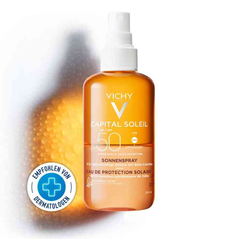 Vichy Capital Soleil spray ochronny z beta karotenem SPF 50 200 ml od L'Oreal Deutschland GmbH PZN 15881549