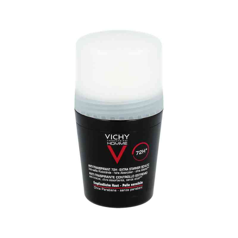 Vichy Homme antyperspirant roll-on dla mężczyzn 72-godzinna ochr 50 ml od L'Oreal Deutschland GmbH PZN 06474845