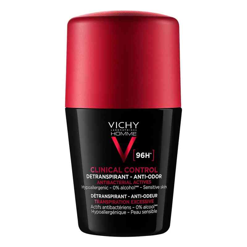 Vichy Homme Deo Clinical Control 96h Roll-on 50 ml od L'Oreal Deutschland GmbH PZN 17627223