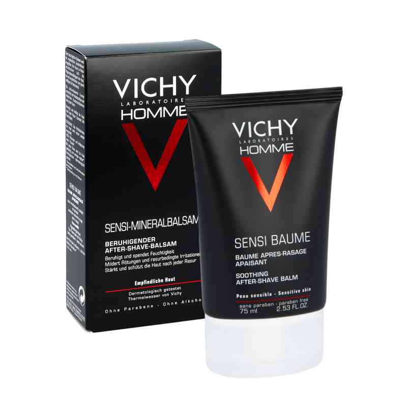 Vichy Homme Sensi Baume kojący balsam po goleniu do skóry wrażli 75 ml od L'Oreal Deutschland GmbH PZN 04956037