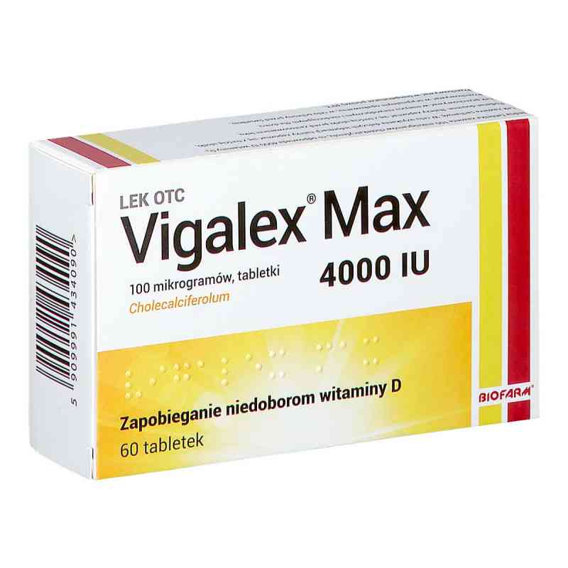 Vigalex Max 4000 IU tabletki 60  od BIOFARM SP.Z O.O. PZN 08301658