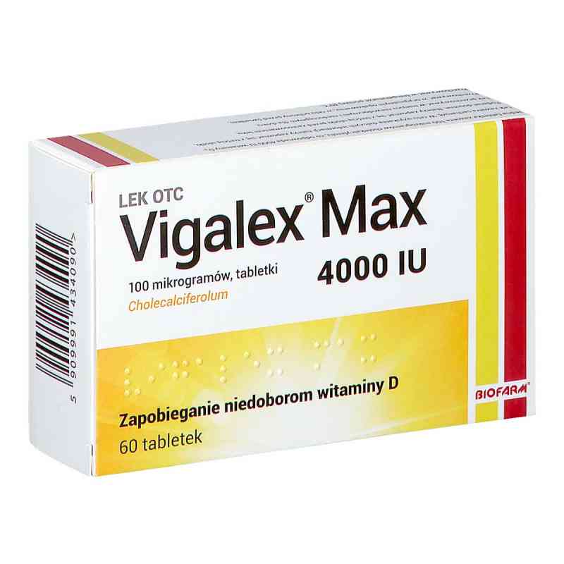 Vigalex Max 4000 IU tabletki 60 tabl. od BIOFARM SP.Z O.O. PZN 08301658