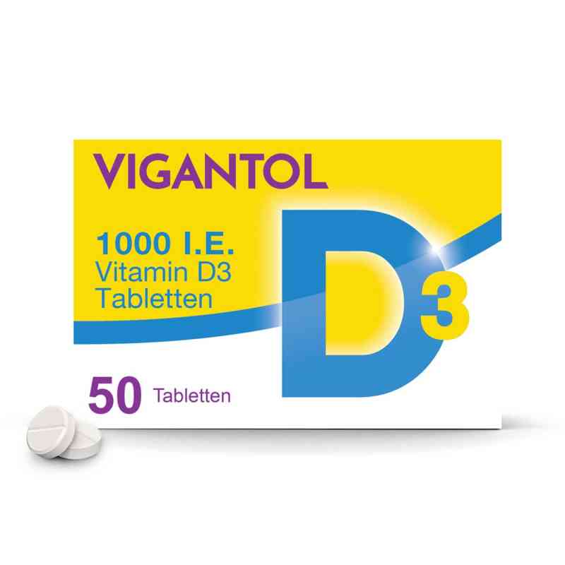 Vigantol 1.000 I.E. witamina D3 tabletki 50 szt. od WICK Pharma - Zweigniederlassung der Procter & Gam PZN 13155678