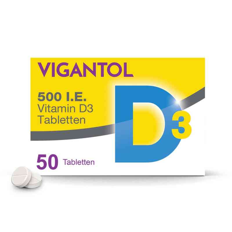 Vigantol 500 I.e. witamina D3 tabletki 50 szt. od WICK Pharma - Zweigniederlassung der Procter & Gam PZN 13155655