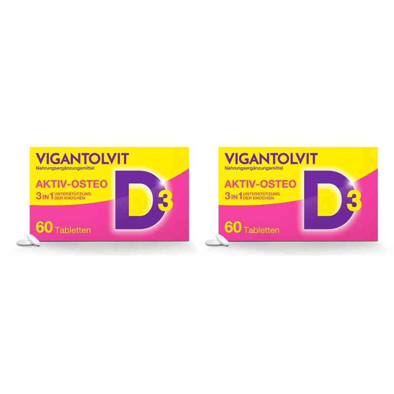 Vigantolvit Vitamin D3 K2 Calcium Filmtabletten 2x60 szt. od WICK Pharma - Zweigniederlassung der Procter & Gam PZN 08101108