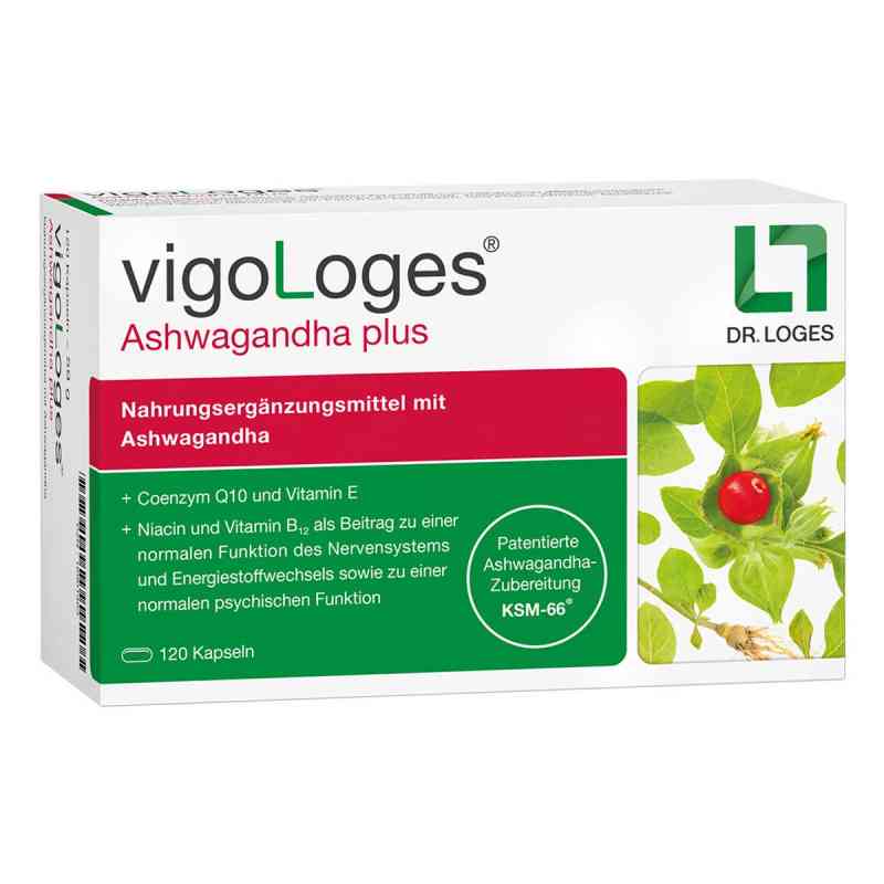 Vigologes Ashwagandha Plus 120 szt. od Dr. Loges + Co. GmbH PZN 16901403