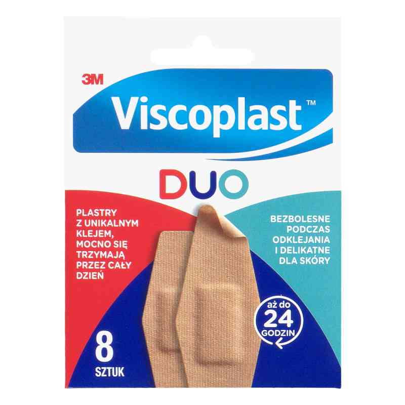 VISCOPLAST DUO plastry 8  od 3M COMPANY PZN 08304290
