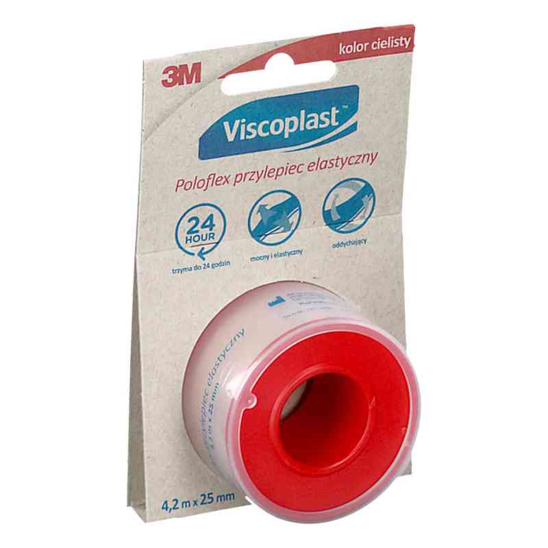 Viscoplast Poloflex Plaster 2,5 cm x 4,2 m 1  od 3M DEUTSCHLAND GMBH PZN 08305854