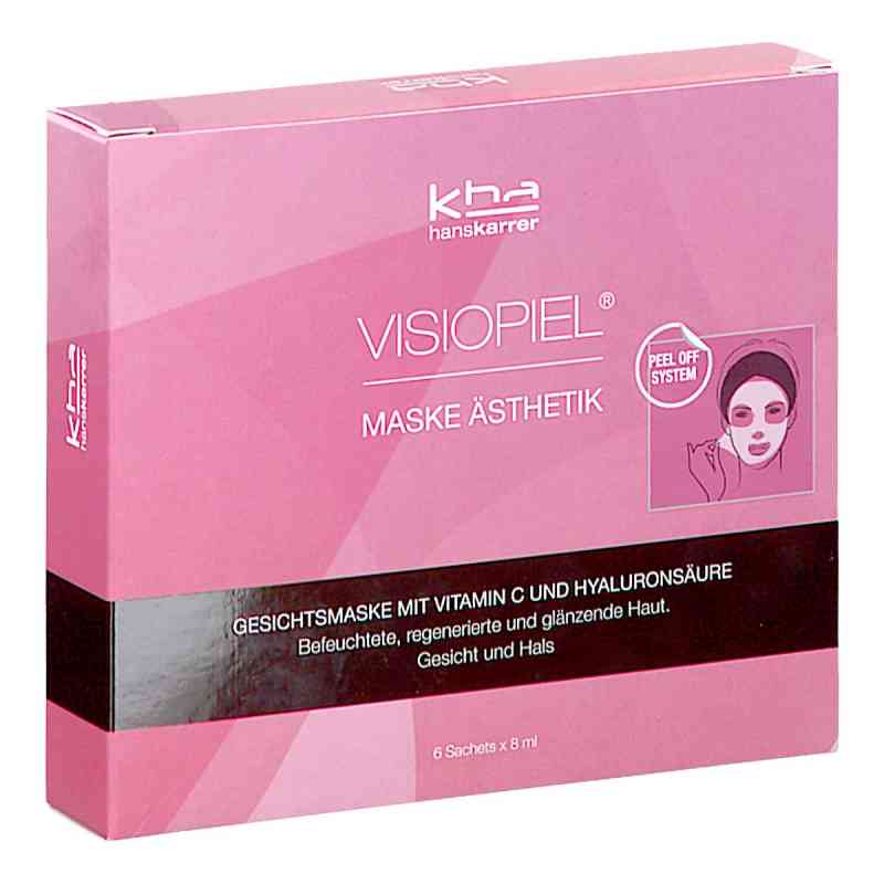 Visiopiel Maske ästhetik 6X8 ml od Hans Karrer GmbH PZN 13912085