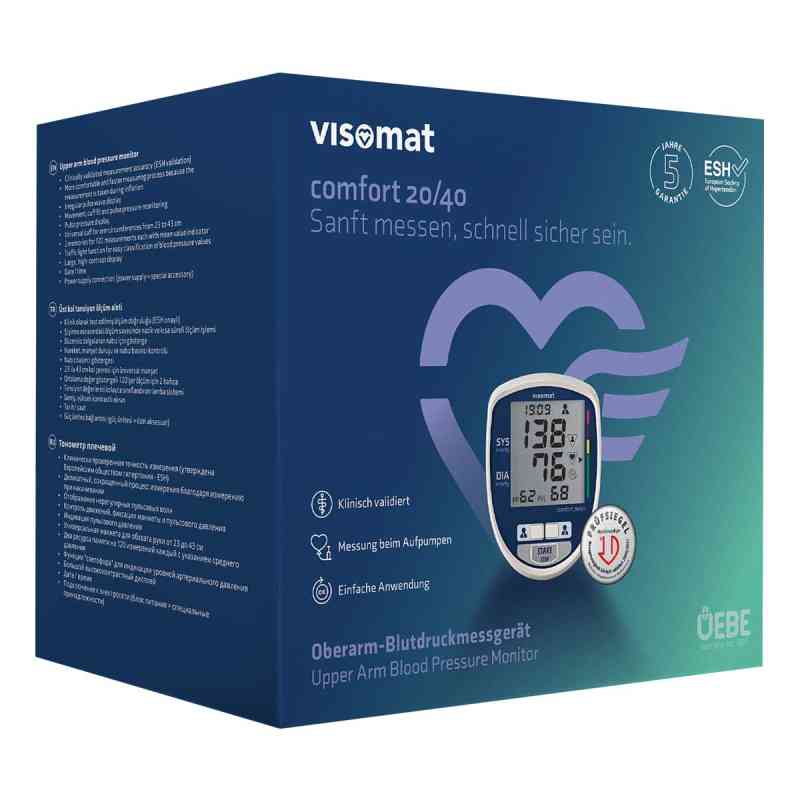 Visomat comfort 20/40 Oberarm ciśnieniomierz 1 szt. od Uebe Medical GmbH PZN 04181866