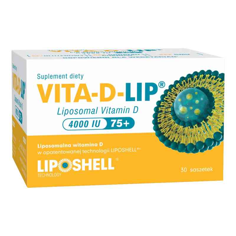 VITA-D-LIP Liposomal witamina D 4000 IU saszetki 30  od LIPID SYSTEMS SP. Z.O.O. PZN 08303392