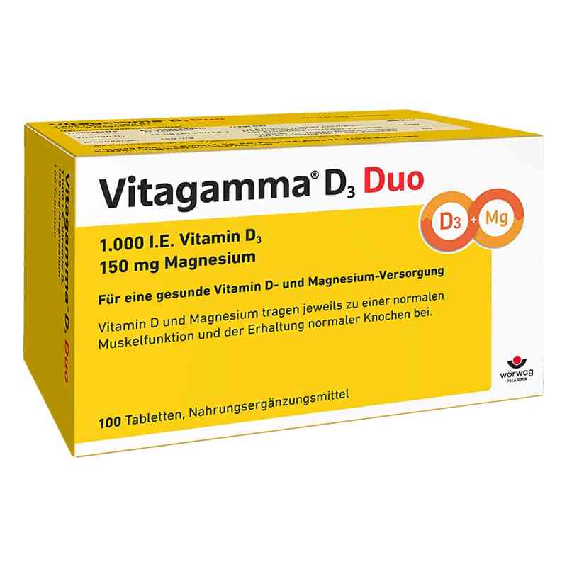Vitagamma D3 Duo 1.000 I.E. tabletki 100 szt. od Wörwag Pharma GmbH & Co. KG PZN 11141206