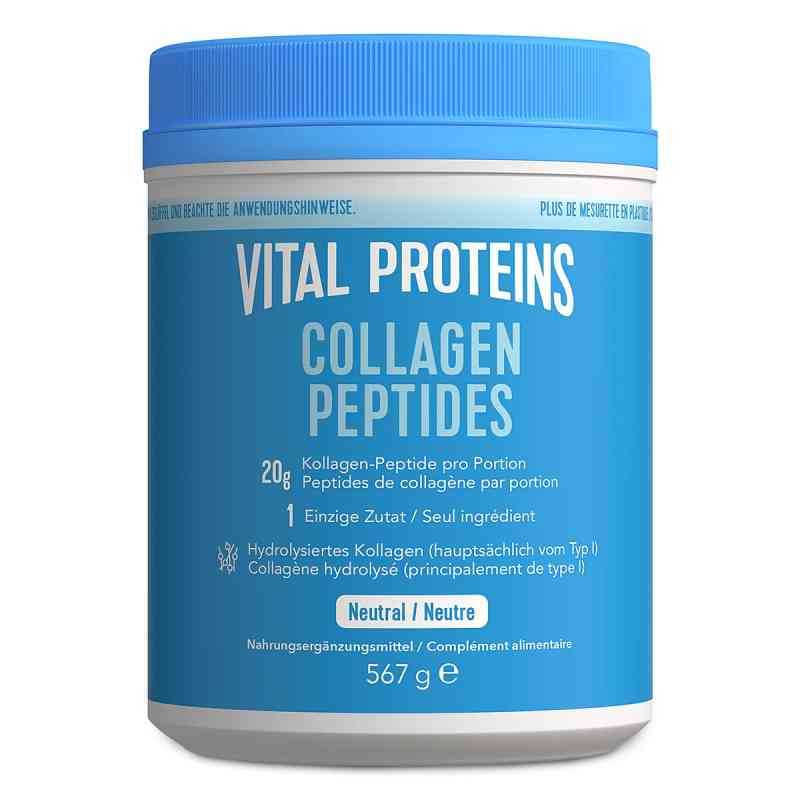 Vital Proteins Collagen Peptides, smak neutralny, proszek 567 g od Nestle Health Science (Deutschland) GmbH PZN 16933596