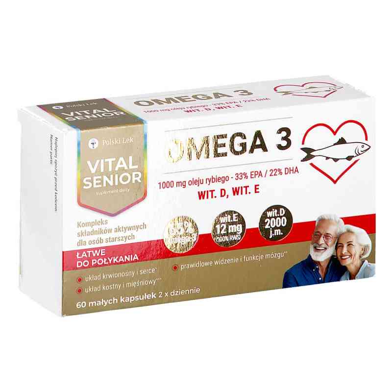 Vital Senior Omega 3 60  od POLSKI LEK  PZN 08306236