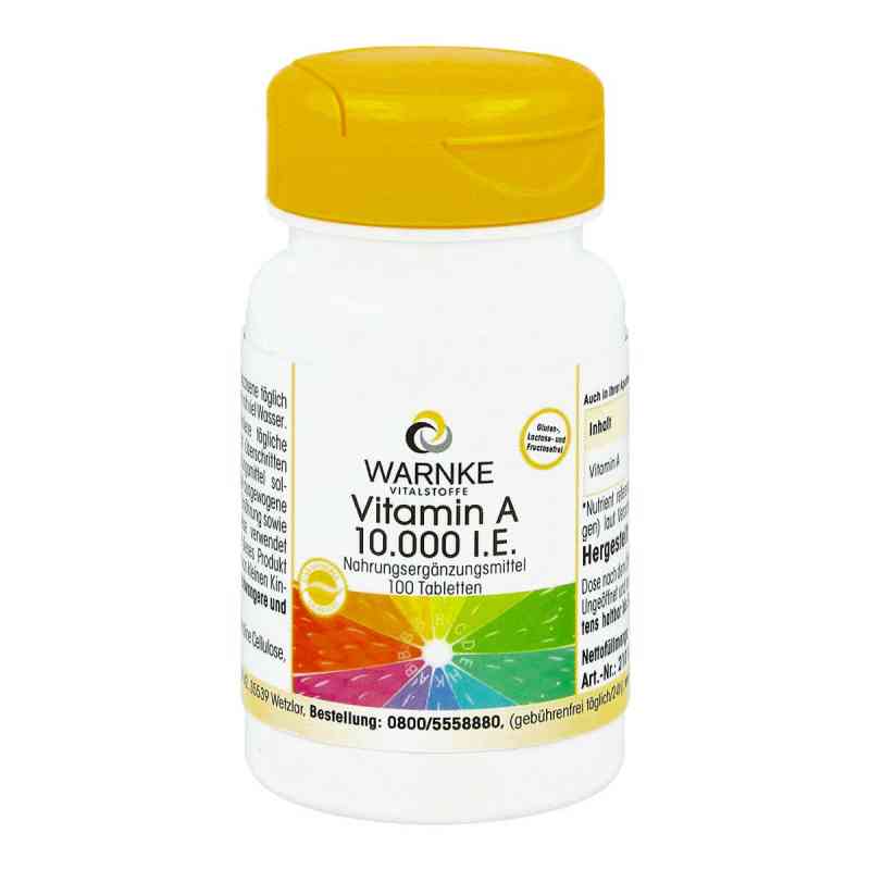 Vitamin A 10.000 I.e. Tabletten 100 szt. od Warnke Vitalstoffe GmbH PZN 11587416