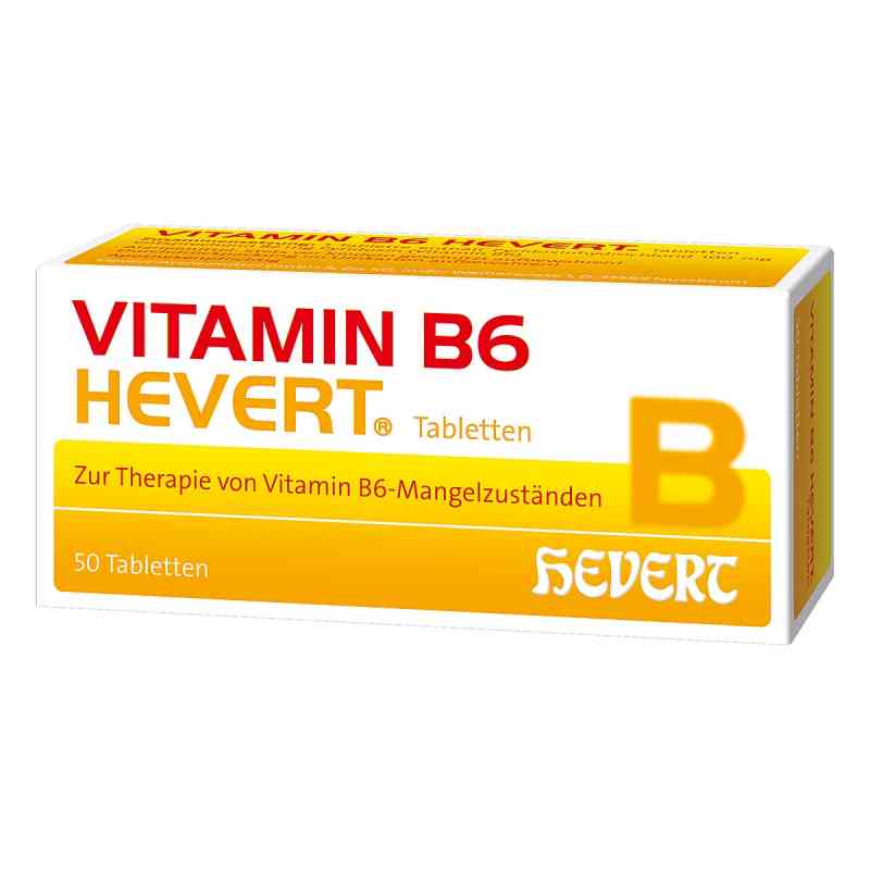 Vitamin B 6 Hevert Tabl. 50 szt. od Hevert-Arzneimittel GmbH & Co. K PZN 04897731