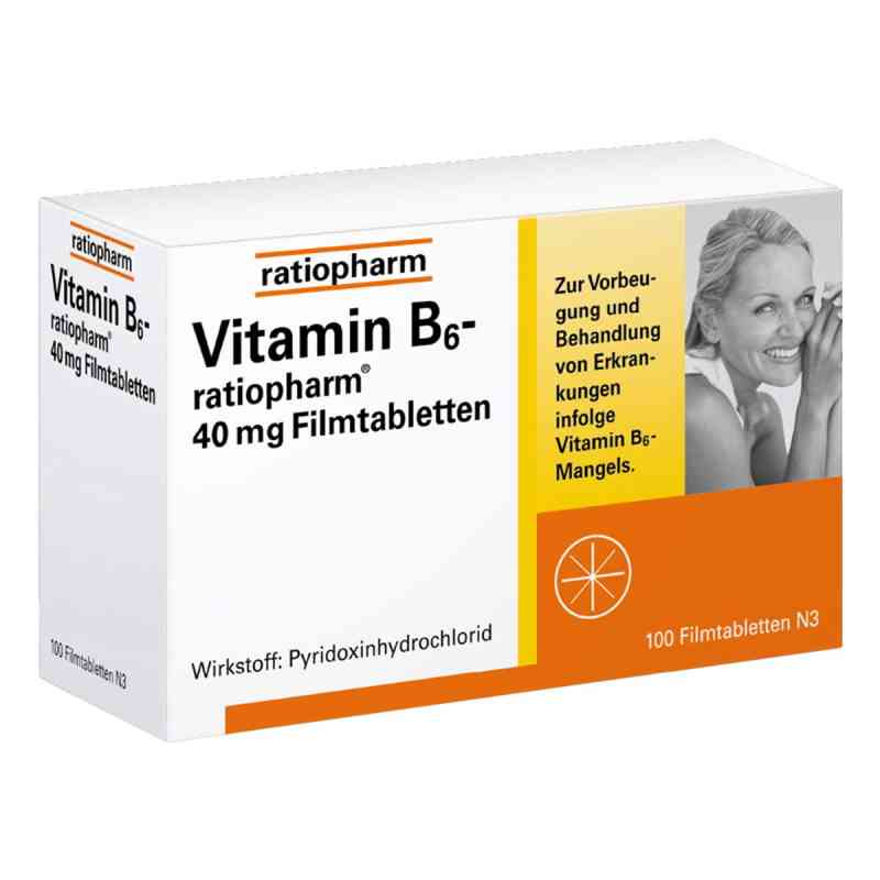 Vitamin B 6 ratiopharm 40 mg tabletki powlekane 100 szt. od ratiopharm GmbH PZN 01586077