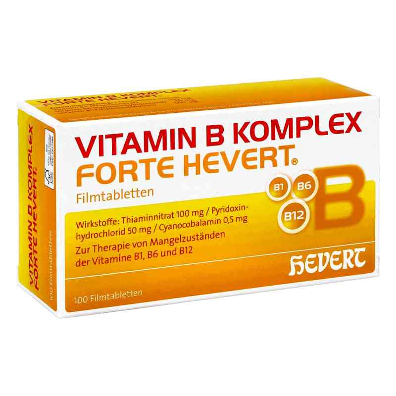 Vitamin B Komplex forte Hevert tabletki 100 szt. od Hevert Arzneimittel GmbH & Co. K PZN 05003931