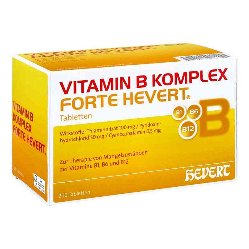 Vitamin B Komplex forte Hevert tabletki 200 szt. od Hevert-Arzneimittel GmbH & Co. K PZN 05003960