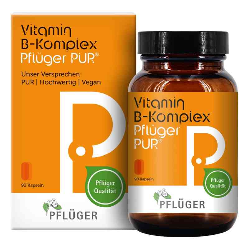 Vitamin B Komplex Pflüger PUR® Kapseln 90 szt. od Homöopathisches Laboratorium Alexander Pflüger Gmb PZN 19160812