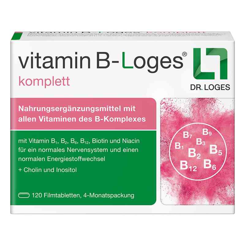 Vitamin B-loges komplett w tabletkach powlekanych 120 szt. od Dr. Loges + Co. GmbH PZN 11101520
