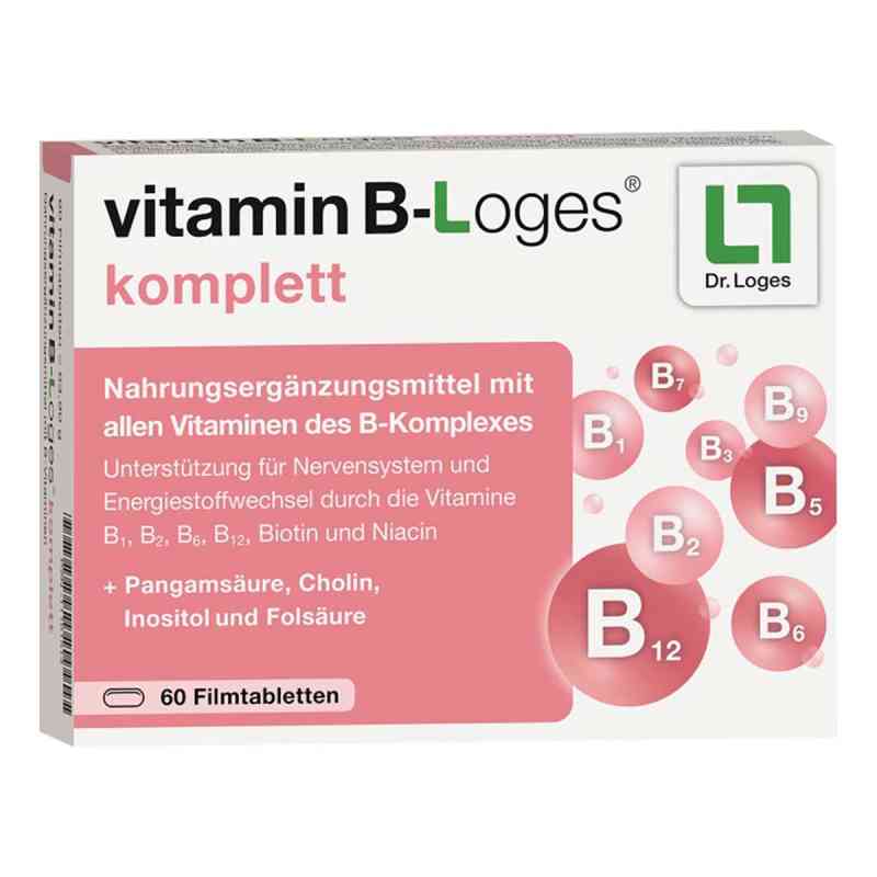 Vitamin B-loges komplett w tabletkach powlekanych 60 szt. od Dr. Loges + Co. GmbH PZN 11101514
