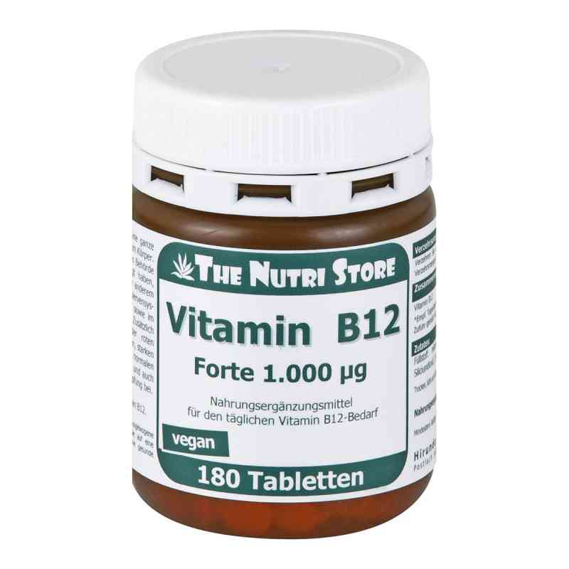 Vitamin B12 1000 [my]g Forte Tabletten 180 szt. od Hirundo Products PZN 12465939