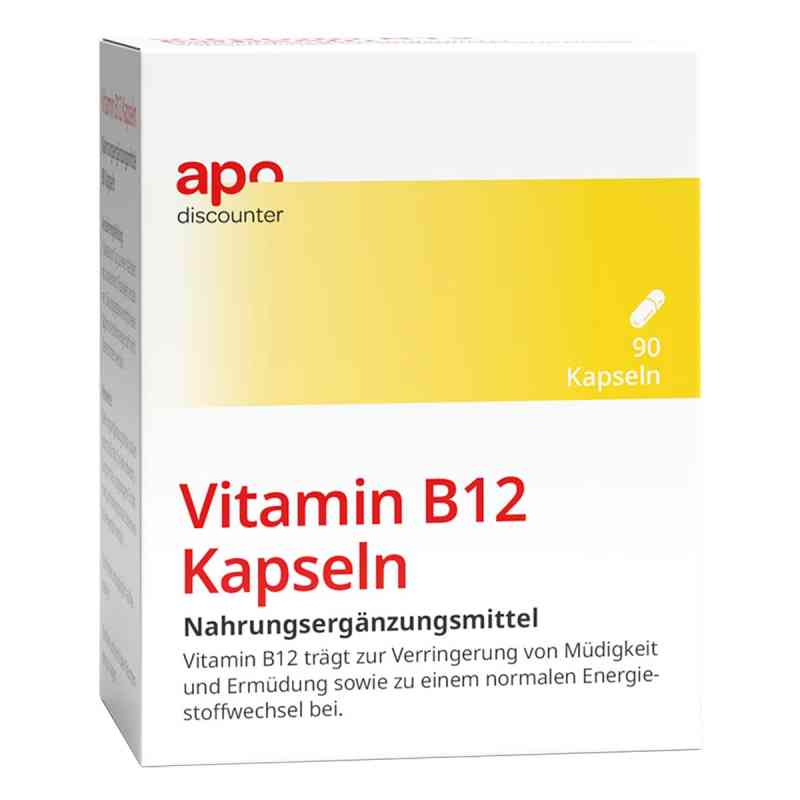 Vitamin B12 kapsułki 90 szt. od Apologistics GmbH PZN 16498798