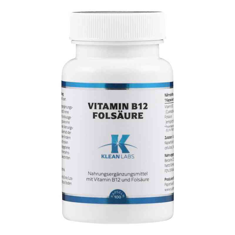 Vitamin B12+folsäure Kapseln 100 szt. od Supplementa GmbH PZN 09745440