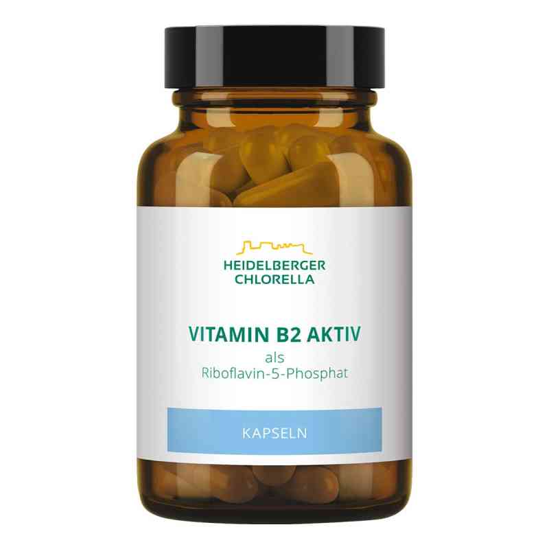 Vitamin B2 Aktiv Kapseln 60 szt. od Heidelberger Chlorella GmbH PZN 09894625