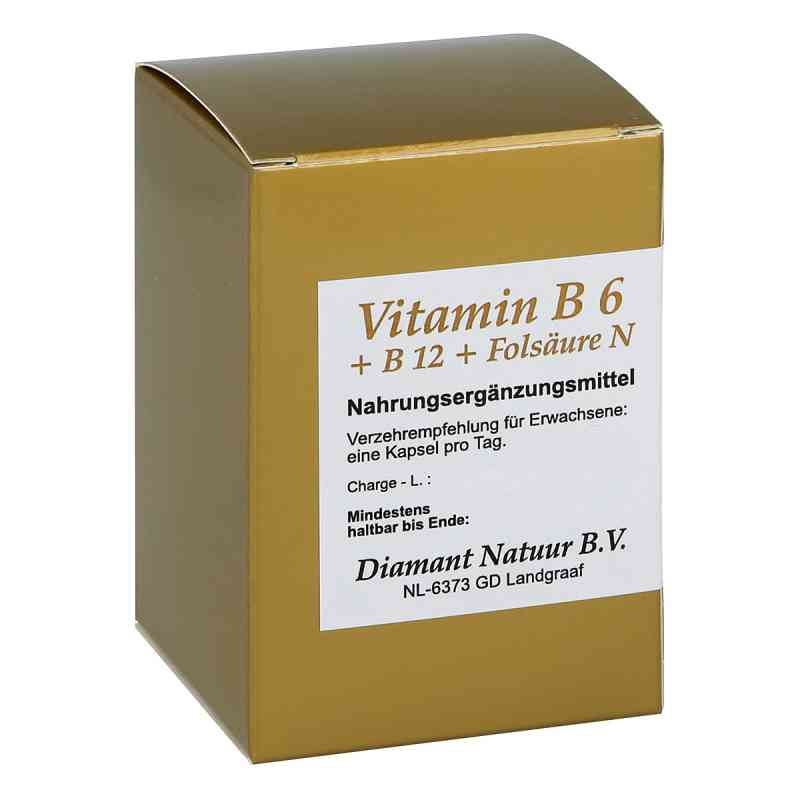 Vitamin B6 + B12 + Folsäure N kapsułki 60 szt. od FBK-Pharma GmbH PZN 12569248
