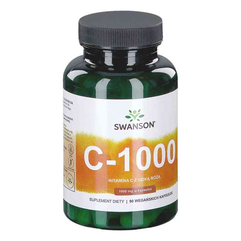 Vitamin C 1000 mg z dziką różą 90  od SWANSON HEALTH PRODUCTS PZN 08306090