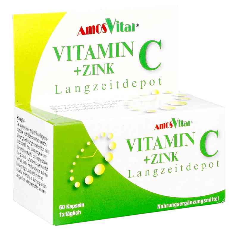 Vitamin C + Cynk Depot kapsułki 60 szt. od AMOSVITAL GmbH PZN 04773093