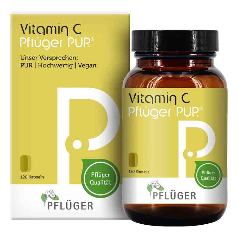 Vitamin C Pflüger PUR® 250 mg Kapsułki 120 szt. od Homöopathisches Laboratorium Alexander Pflüger Gmb PZN 19160835